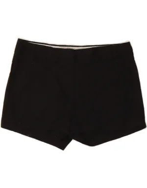 Performance Fit J. CREW Womens Chino Shorts US 8 Medium W32  Black Cotton