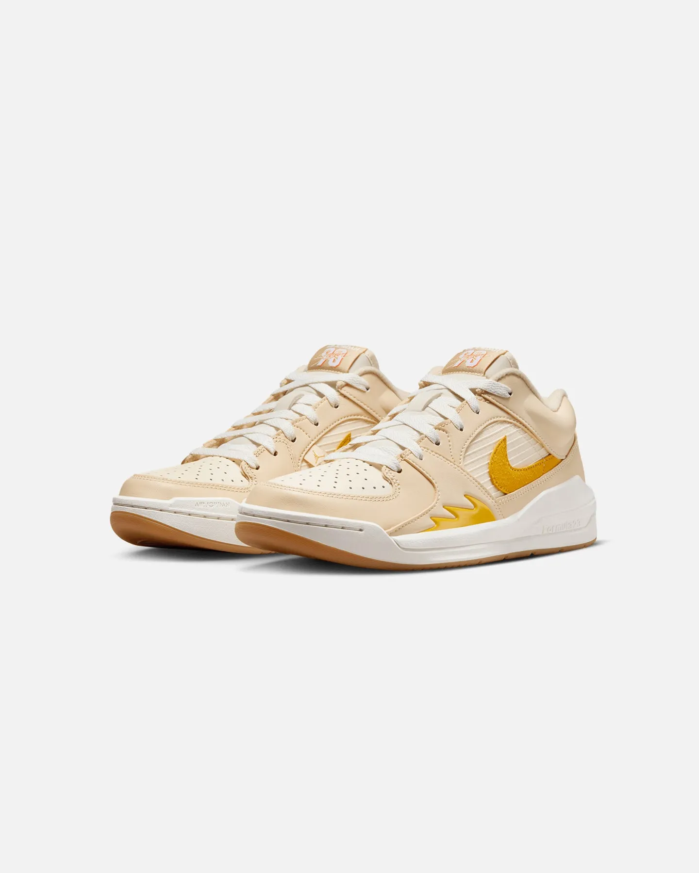 Memory Foam Casual Wear Zero Drop Platform Jordan Women's Stadium 90 Pale Vanilla/Yellow