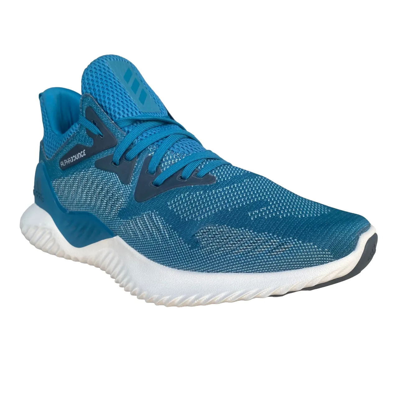 Adidas scarpa da corsa da uomo Alphabounce Beyond AC8624 ottanio heel - cup insoles Heel