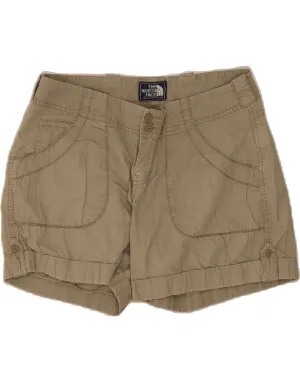 THE NORTH FACE Womens Regular Casual Shorts US 8 Medium W32 Beige Cotton Effortless Look