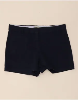 dance clothing J. CREW Womens Chino Shorts US 12 Large W36 Navy Blue Cotton