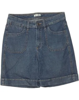 Chic Design LEE Womens Denim Shorts W30 Medium  Blue