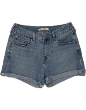 Snag Free Zipper Wedding Gift LEVI'S Womens 505 Denim Shorts US 8 Medium W29  Blue Cotton
