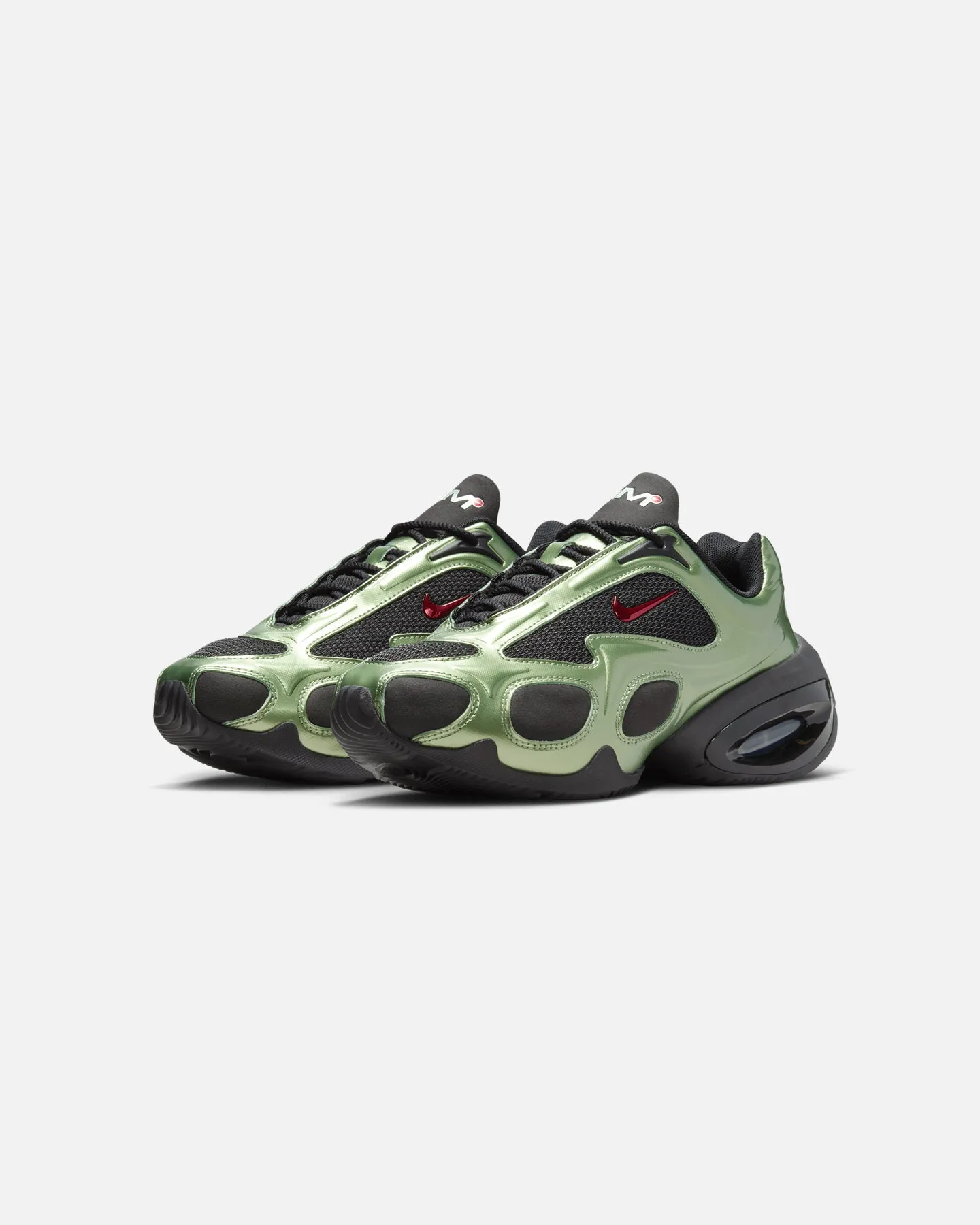 Velvet Soft Ventilated Nike Women's Air Max Muse Black/Green/Red