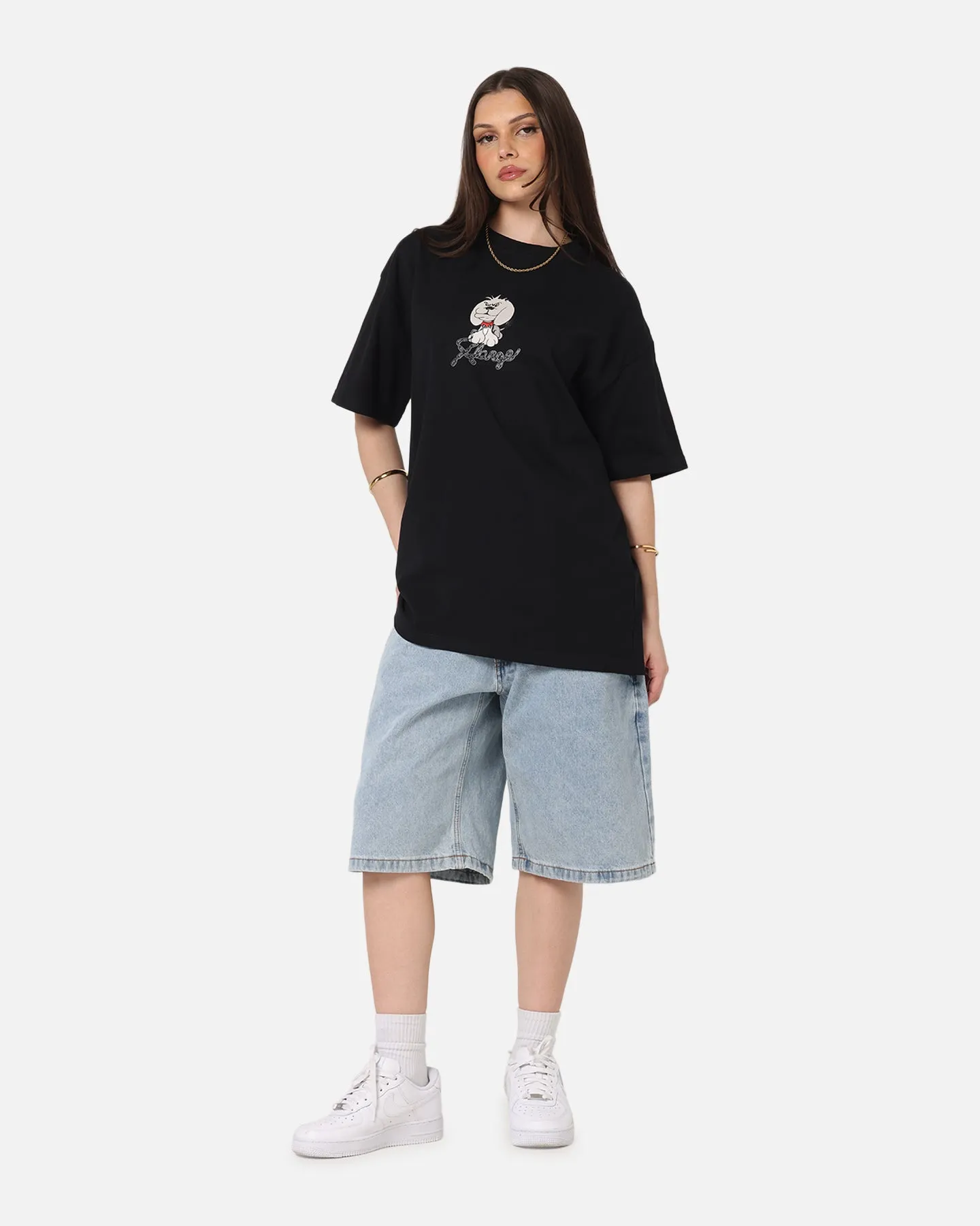 Vintage Look Smart Wear X-Large Off Leash T-Shirt Black