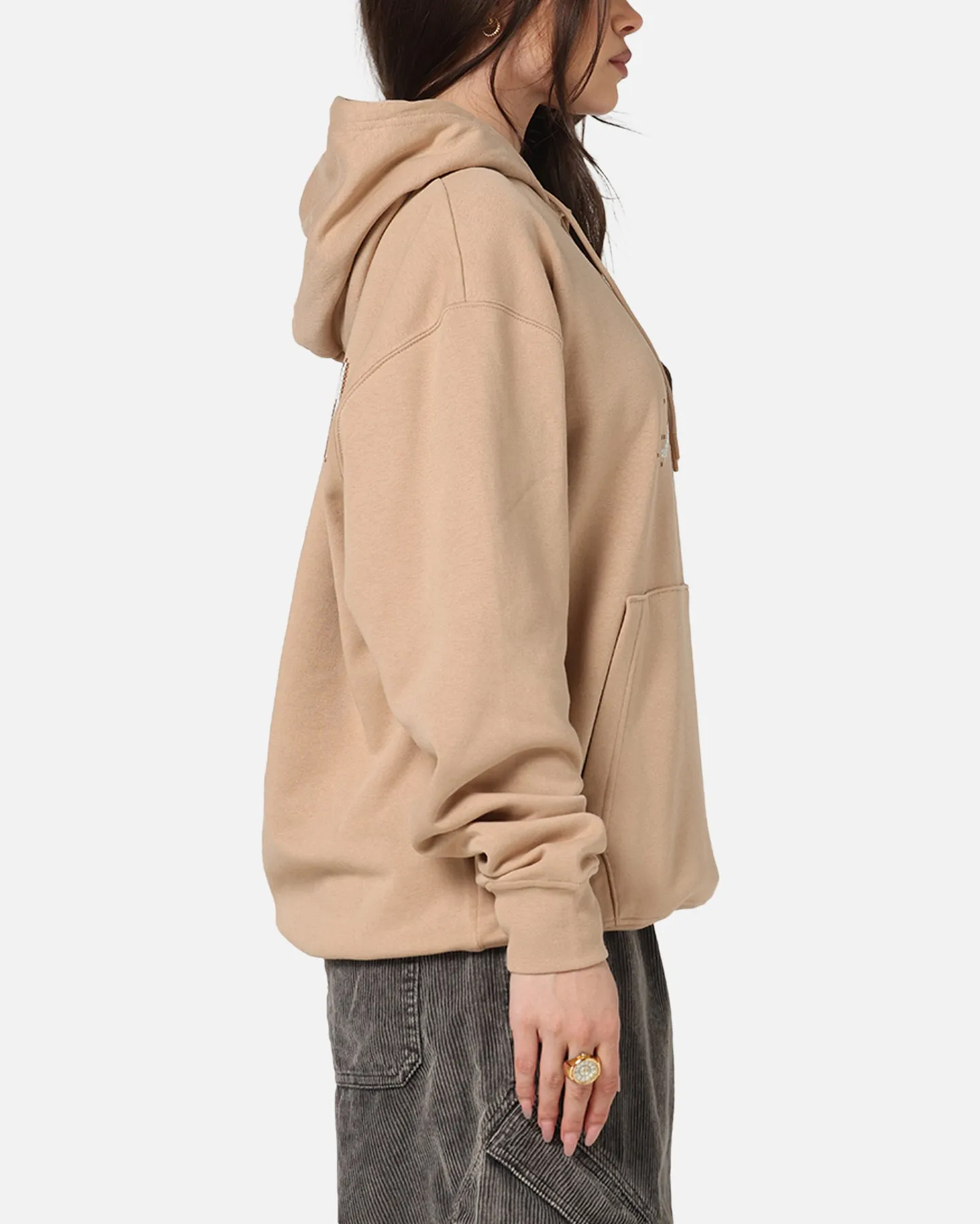 scooter clothes Ergonomic Cut Jordan Essential Fleece Pullover Hoodie Hemp/Sail