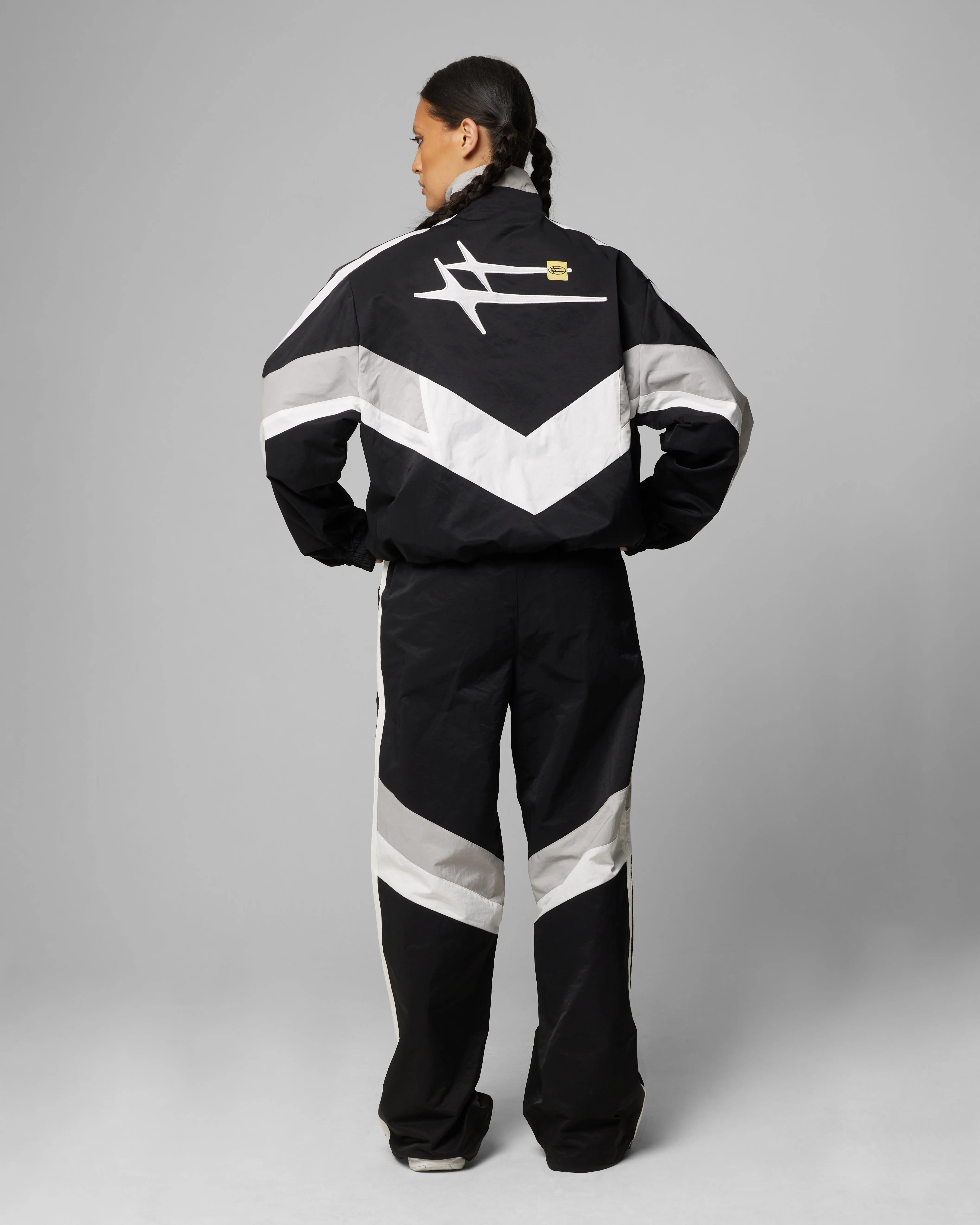 Everyday Coverage hunters Loiter Hybrid Track Jacket Black/Grey