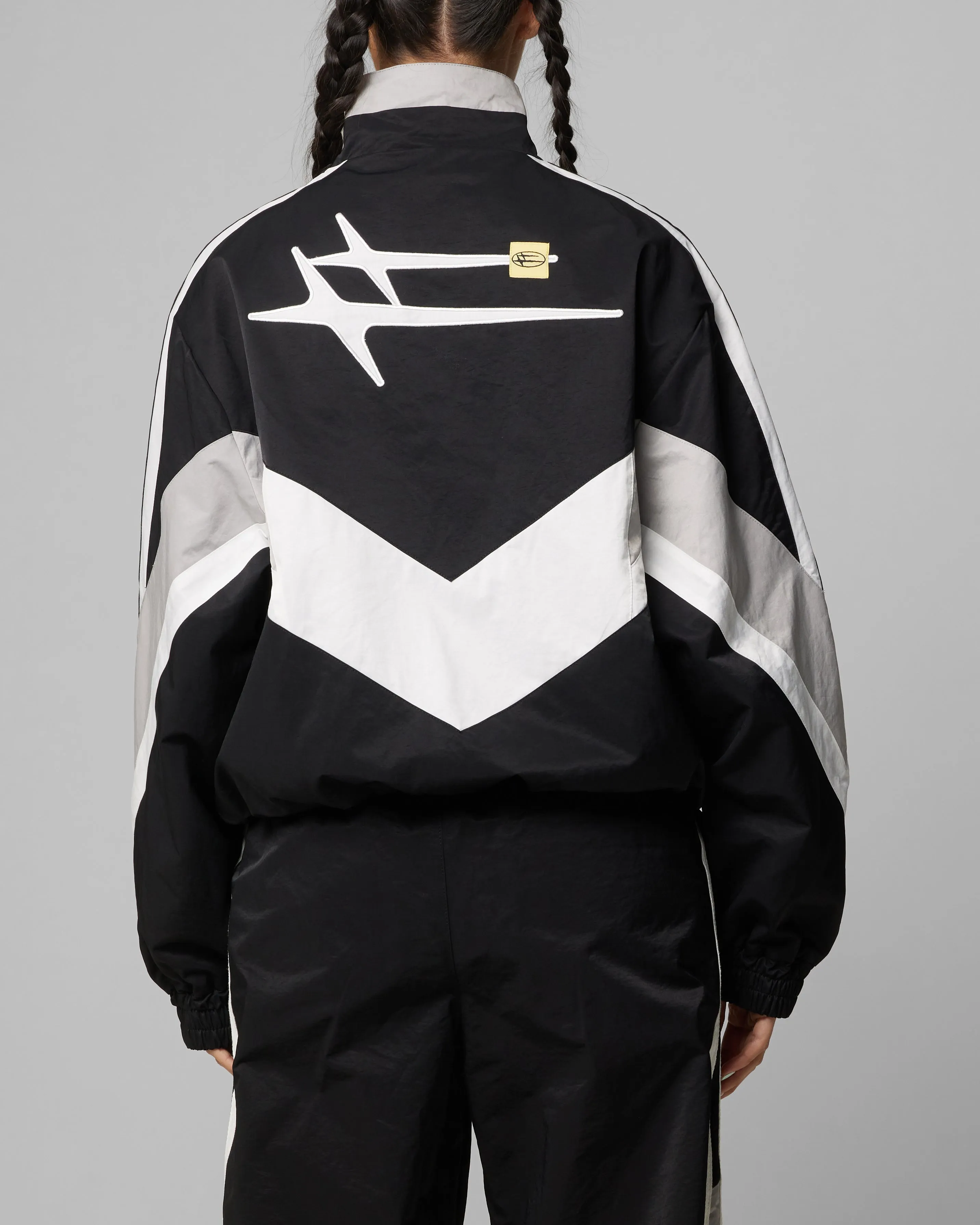 Layer Look Limited Edition Loiter Hybrid Track Jacket Black/Grey