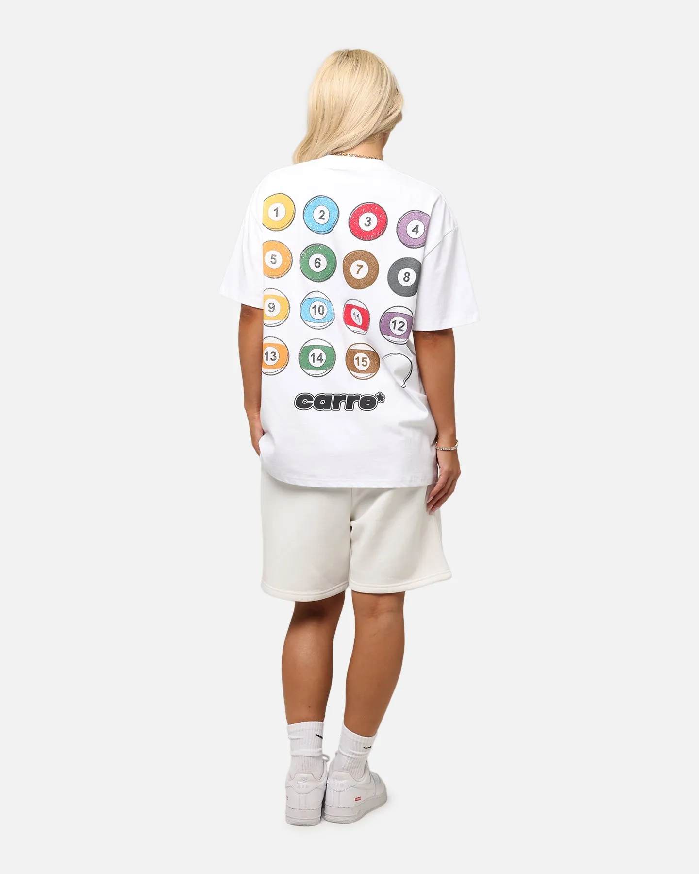 City Fashion Carre Break T-Shirt White