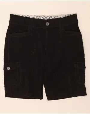 Frictionless Movement Fair trade LEE Womens Cargo Shorts US 4 Small W32  Black Cotton
