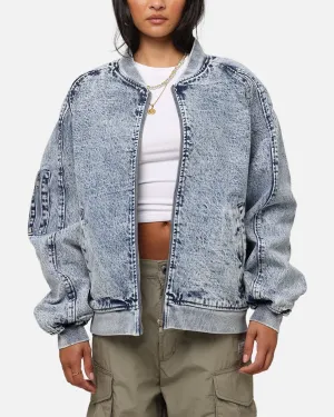 Saint Morta Flight Denim Jacket Blue Stonewash Donate Hiking Ready