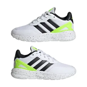 Soft Collar Adidas scarpa da corsa da ragazza IG2886 bianco-nero-verde