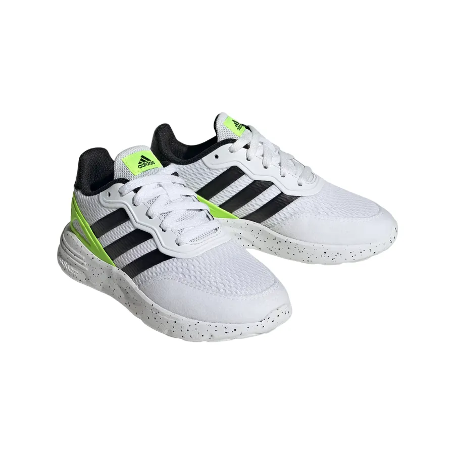 running in a tourist destination shoes Adidas scarpa da corsa da ragazza IG2886 bianco-nero-verde