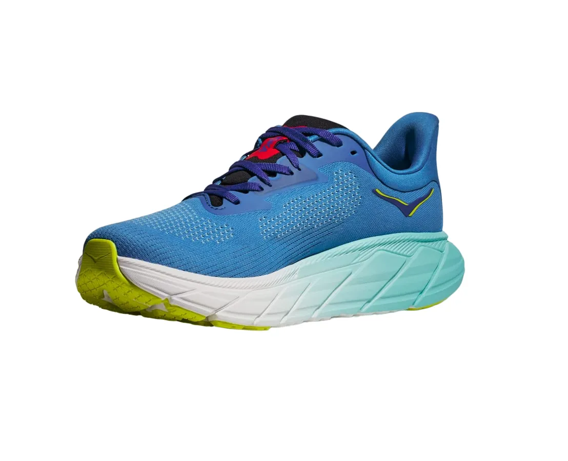 hot - climate running shoes AirCirculation Hoka One One scarpa da corsa da uomo Arahi 7 1147850/VRTL blu ciliegia