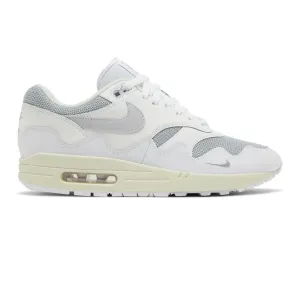 Adaptive Heel Lock Lightweight Fabric Nike Air Max 1 Patta Waves x Pure Platinum White' (2022)