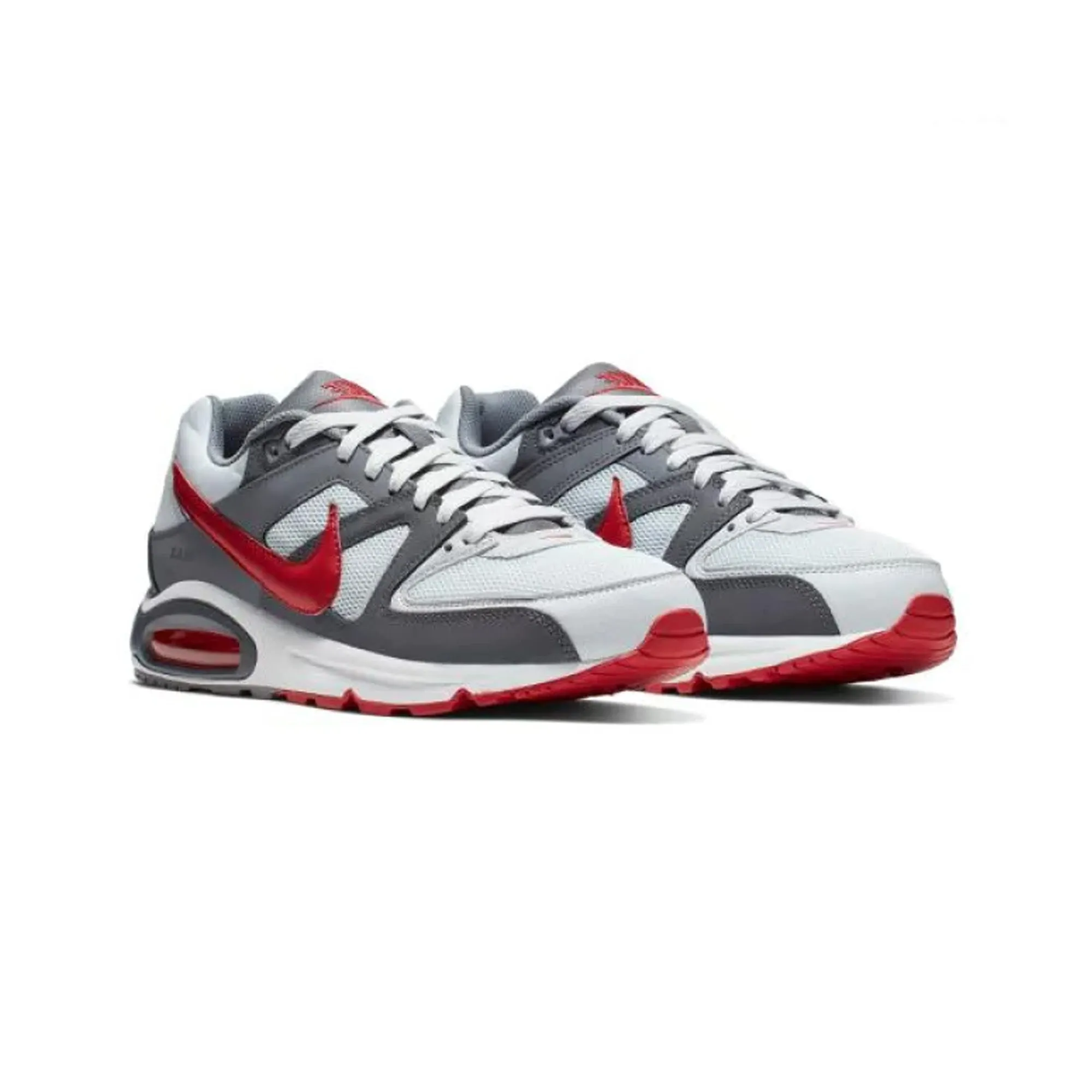 Nike Air Max Command 'Pure Platinum Gym Red' cleated shoes Aero Light Construction