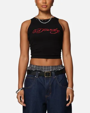 Light Ready intermittent use Ed Hardy Women's Electric Tank Black