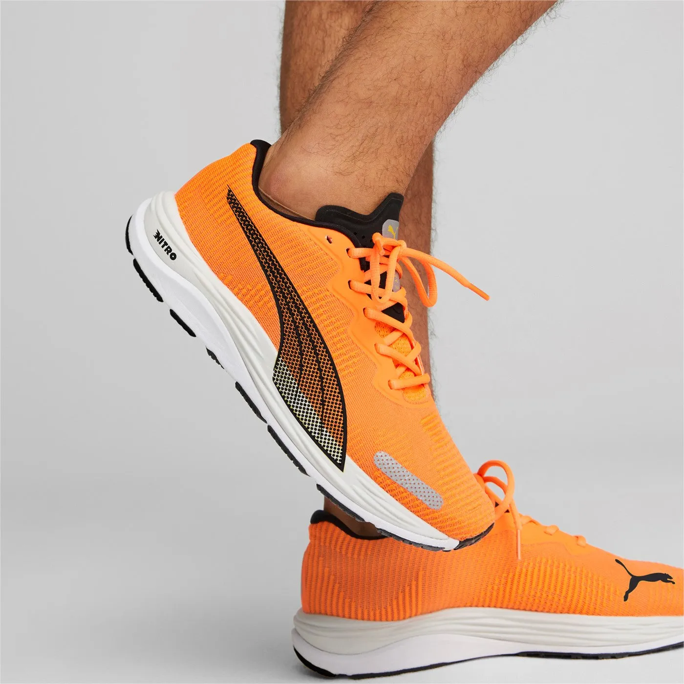 Zoned Compression Padding Puma scarpa da corsa da uomo Velocity Nitro Fade 378526 03 arancione