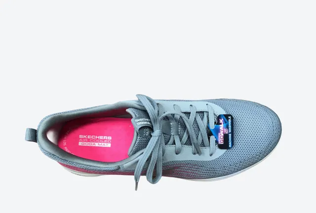 ombre running option daytime - running appeal Skechers scarpa da walking da donna Go Walk 5 Exotic 124009/GYPK gray pink