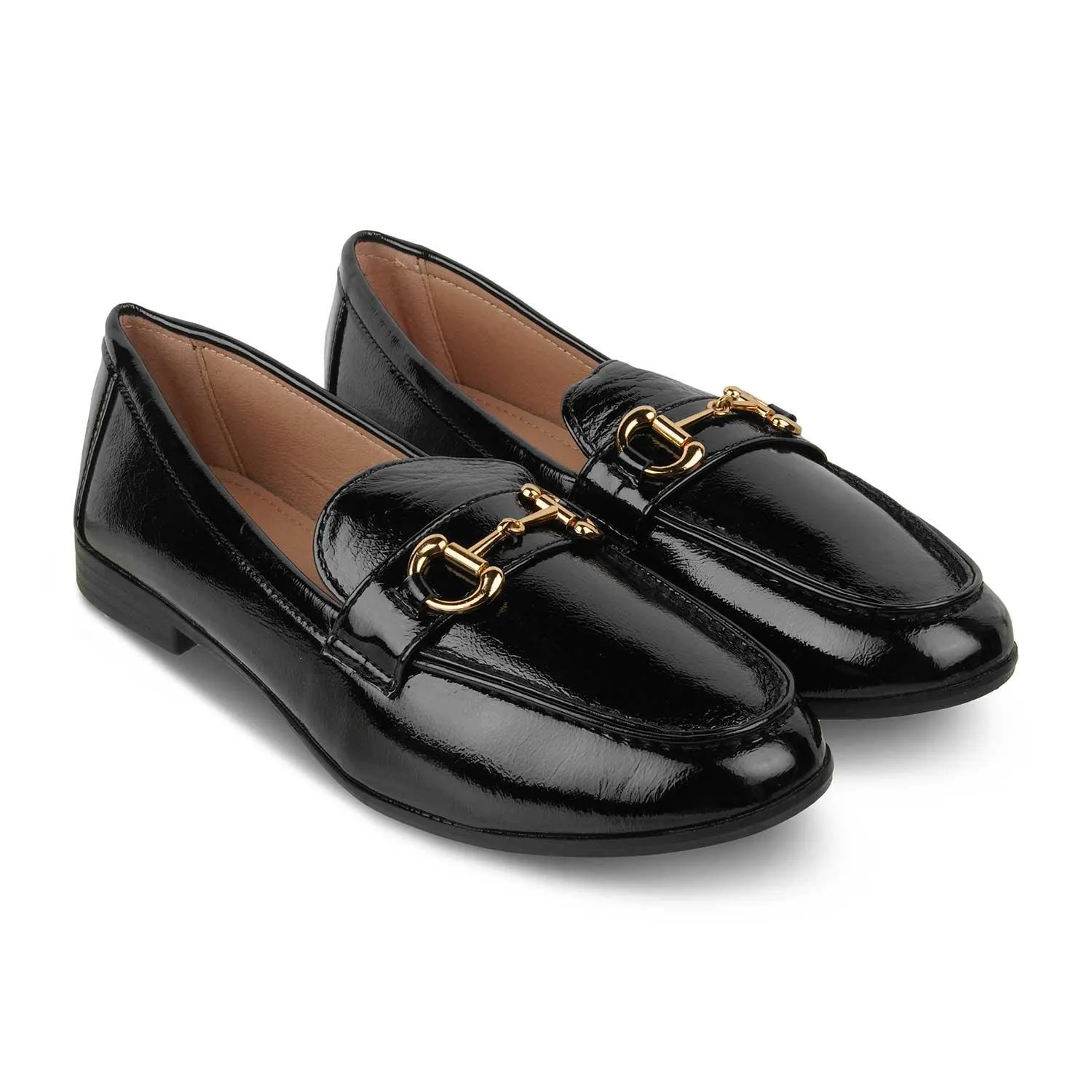 The Sigor Black Women's Dress Loafers Tresmode Market Walk