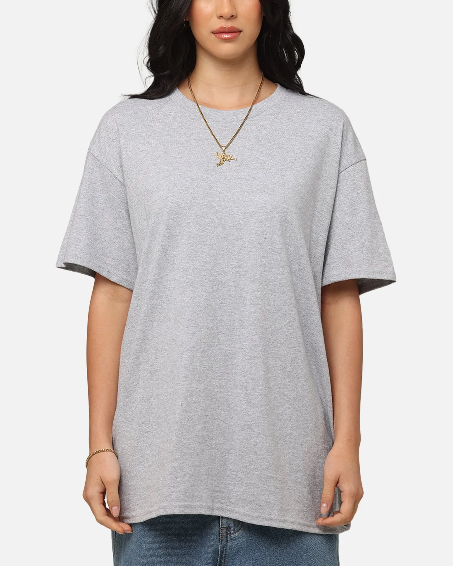 Culture Kings Basic T-Shirt Sport Grey Classic Design Light Breeze