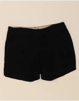 Earth Tones Recycled Polyester J. CREW Womens Casual Shorts US 2 XS W30  Black Cotton