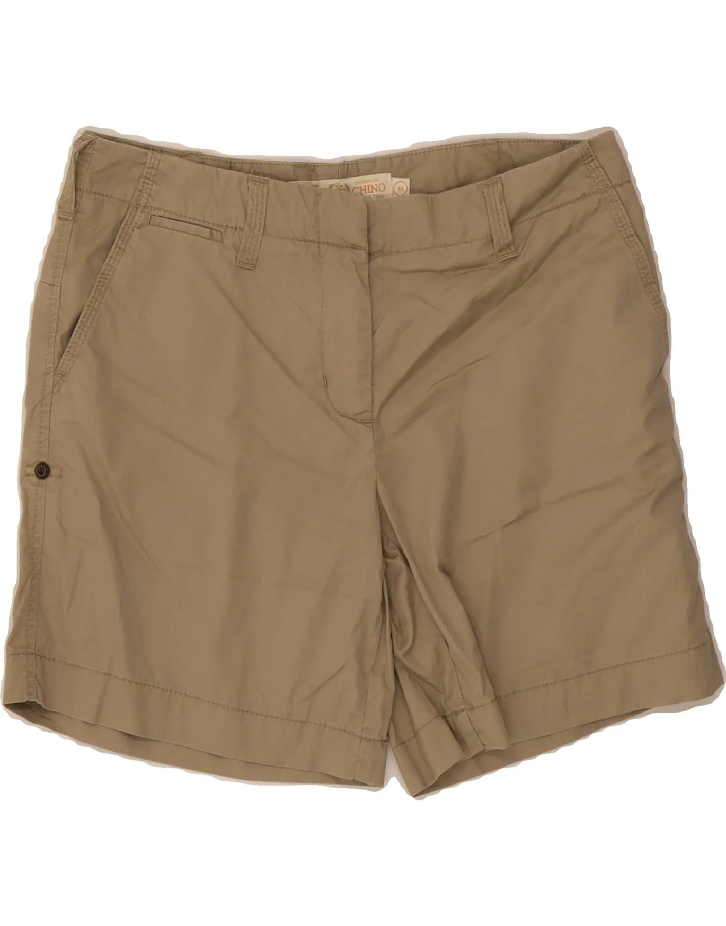 J. CREW Womens City Fit Chino Shorts US 2 XS W30  Beige Cotton Daily Casual