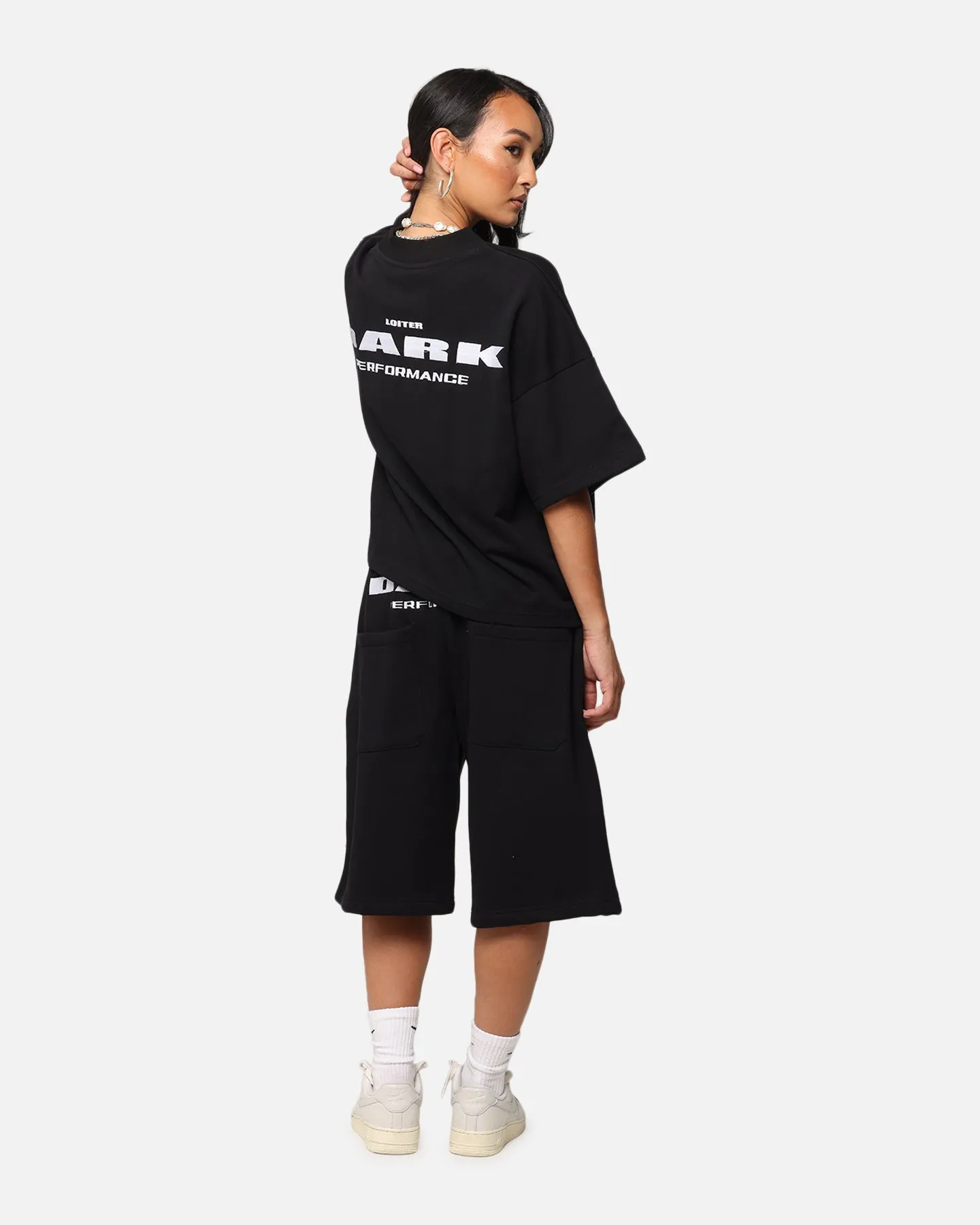 Everyday Wearable Loiter Dark Performance T-Shirt Black
