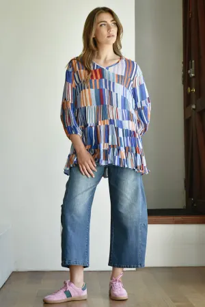 Fitted Design Elasticized Cuffs STEP OUT JEAN