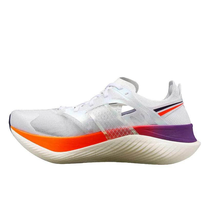 Loose Fit Stylish Shoes Saucony Endorphin Elite S20768-126 - Scarpa Racing Carbonio Bianco