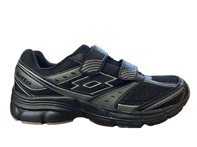 Energy Capturing Design Lotto scarpa da walking da uomo con velcro Antares VI R5957 nero