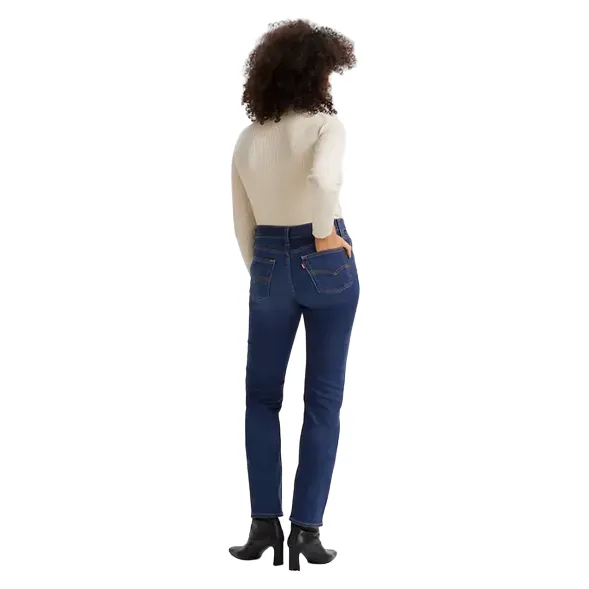 Levi's pantalone jeans da donna dritti a vita alta 724 188830304 blu Neutral Lightweight