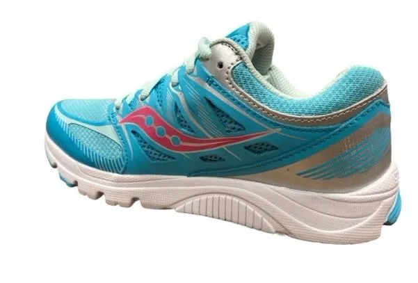 padded shoes Saucony scarpa da corsa da ragazzi Zealot SY53672 turchese argento corallo