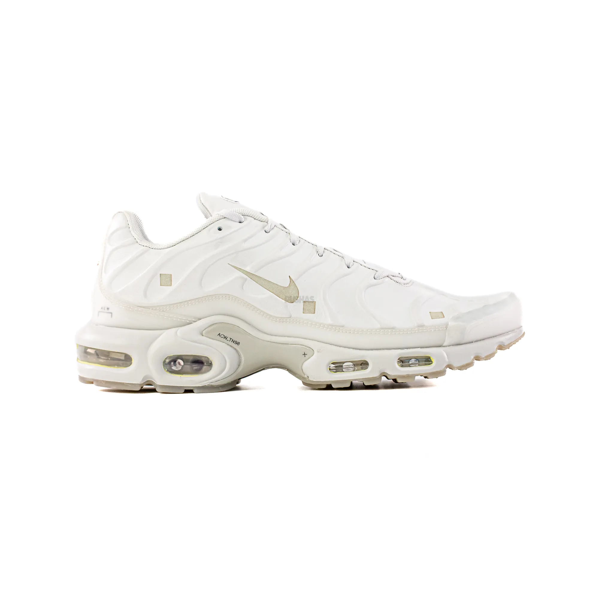 running for a connection with nature running in summer shoes Nike Air Max Plus TN A-COLD-WALL 'Platinum Tint' (2023)