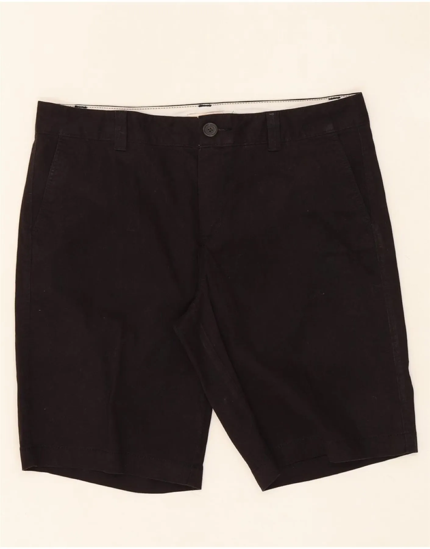 laid-back style DOCKERS Womens Chino Shorts US 12 Large W32  Black Cotton