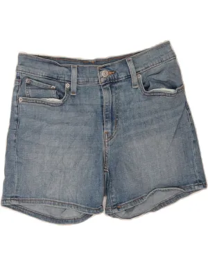 Seamless Comfort LEVI'S Womens Denim Shorts W28 Medium Blue Cotton