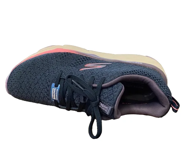 Skechers scarpa da corsa da donna massima ammortizzazione Max Cushioning Elite Clarion 128564/NVPR navy-purple Breathable Layer Powergrid
