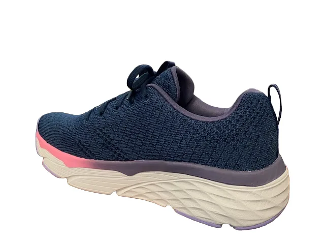 running in summer Skechers scarpa da corsa da donna massima ammortizzazione Max Cushioning Elite Clarion 128564/NVPR navy-purple