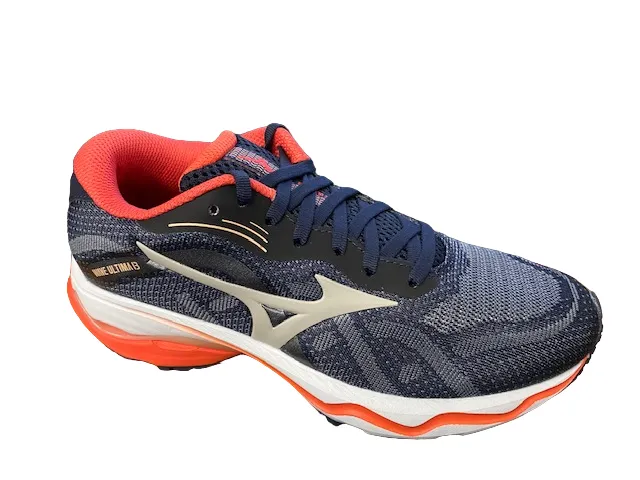 Mizuno Scarpa da donna da corsa Wave Ultima 13 J1GD221872 cielo di notte-corallo running on flat terrain shoes
