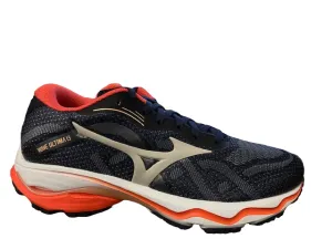 Quick Drying Synthetic Material Mizuno Scarpa da donna da corsa Wave Ultima 13 J1GD221872 cielo di notte-corallo