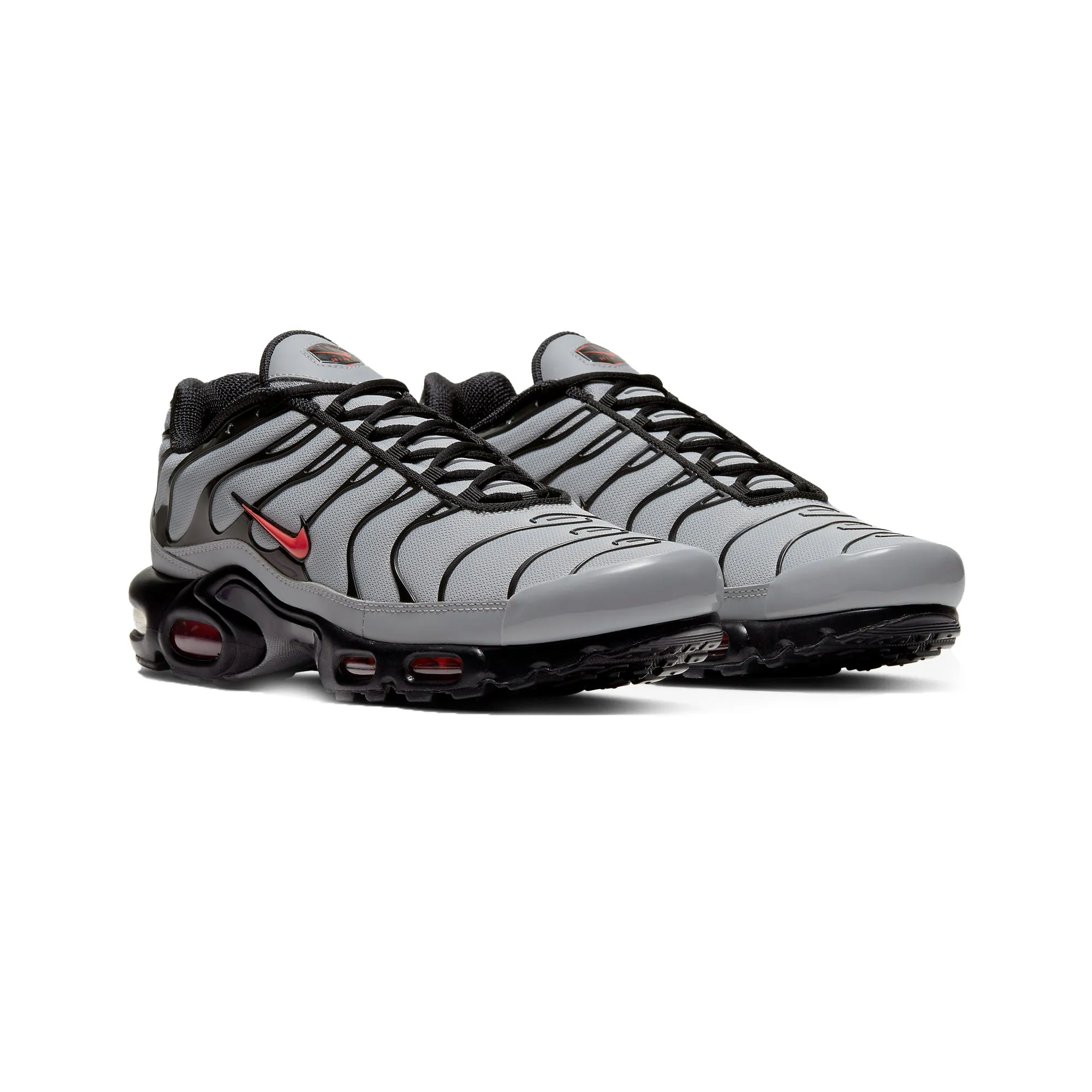 Air Max TN Plus 'Crimson Wolf Grey' (2021) running in famous tracks shoes Dynamic Support Frame