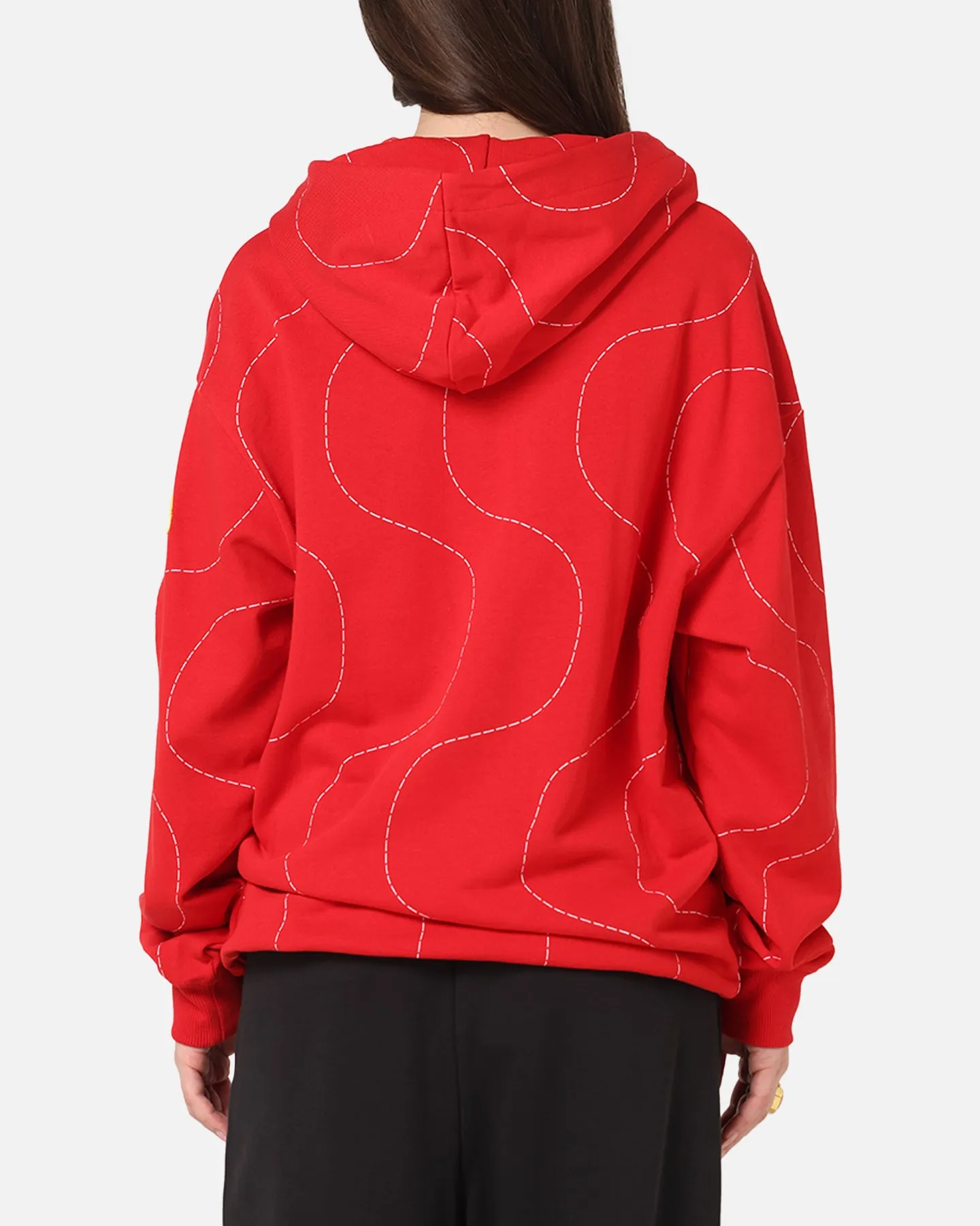 Full Zip Closure Puma X Scuderia Ferrari Monza Hoodie Rosso Corsa