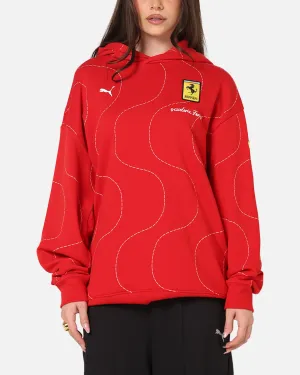 Puma X Scuderia Ferrari Monza Hoodie Rosso Corsa Tennis wear