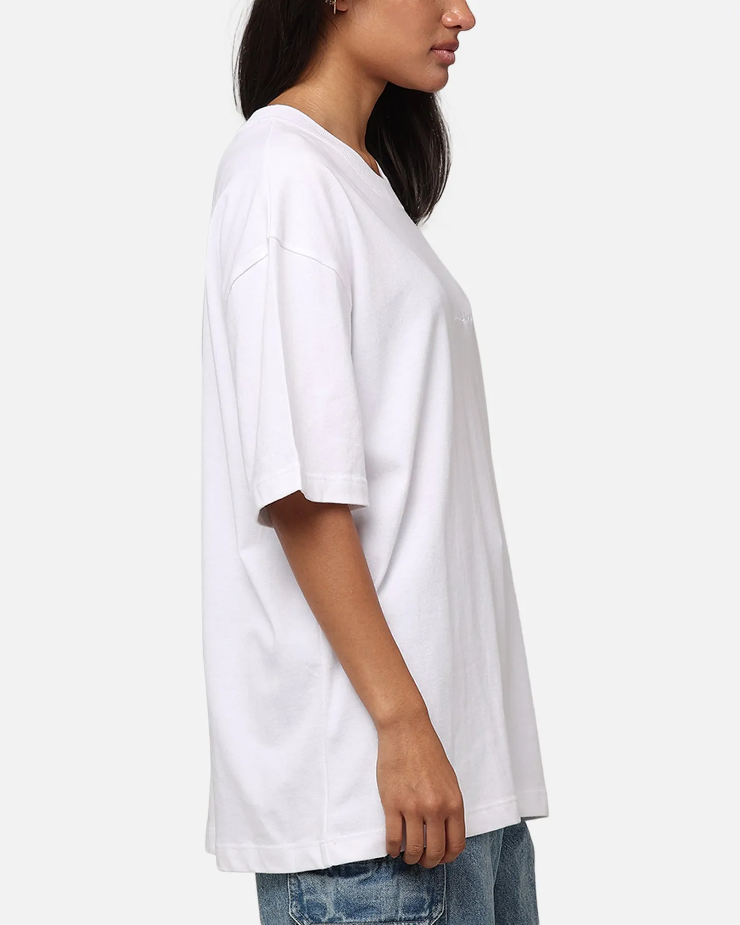 Champion Heritage New Script T-Shirt White Modern Layer