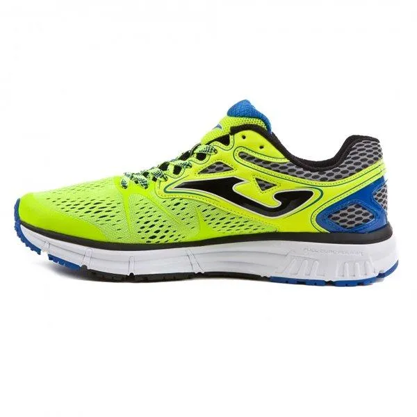 Joma scarpa da corsa da uomo Super Cross 711 R.Scross-711 giallo limone Anti Microbial Lining