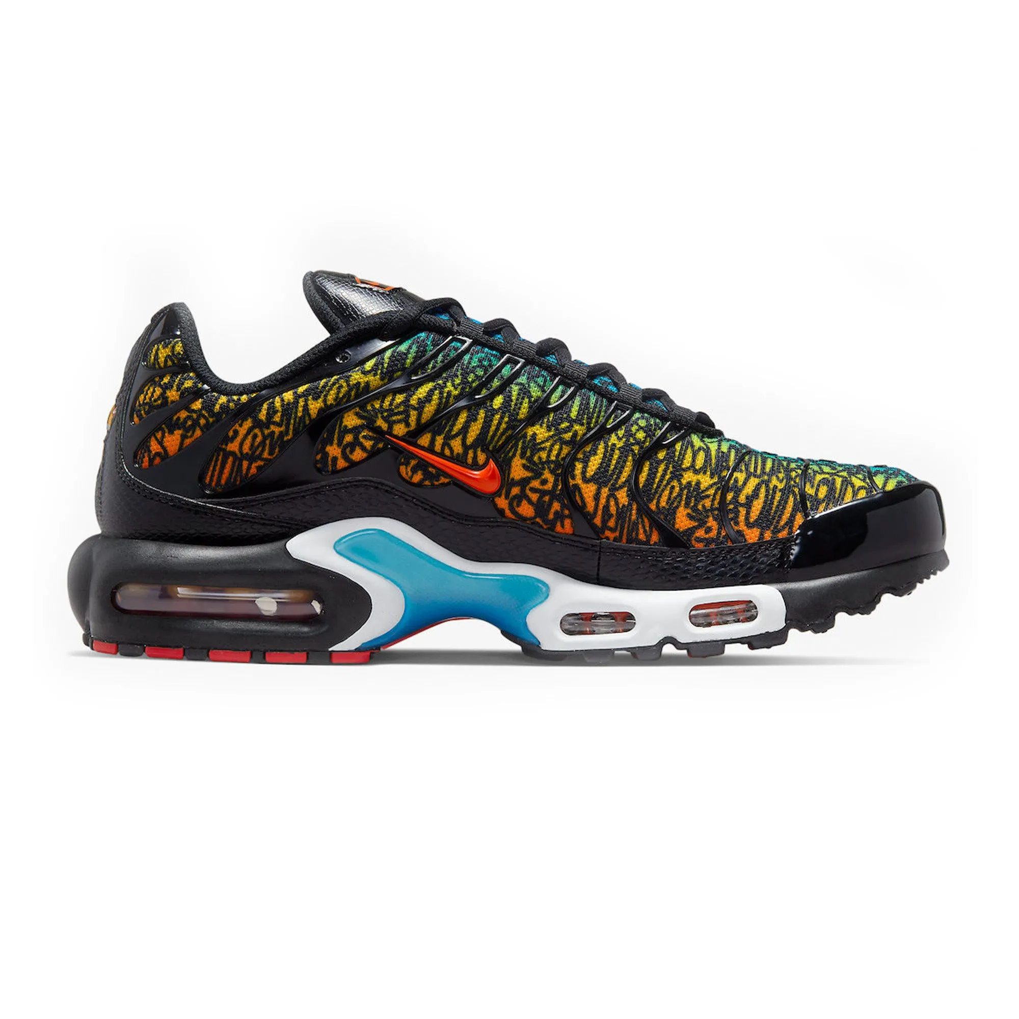 Air Max Plus 'Brixton Graffiti' (2022) synthetic leather shoe feature Seamless Uppers