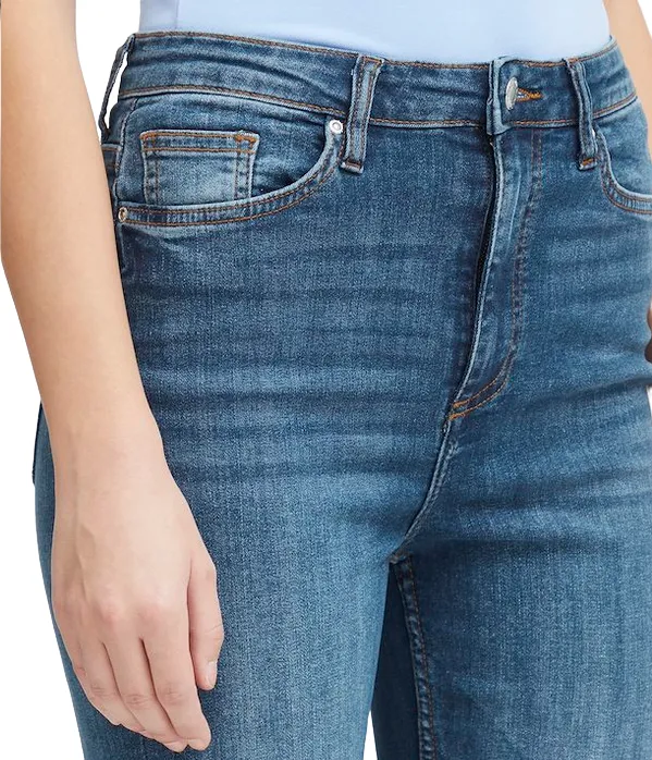 Outdoor Outfit b.young pantalone jeans da donna svasati LOLA LUNI 20814291 200461 blu medio