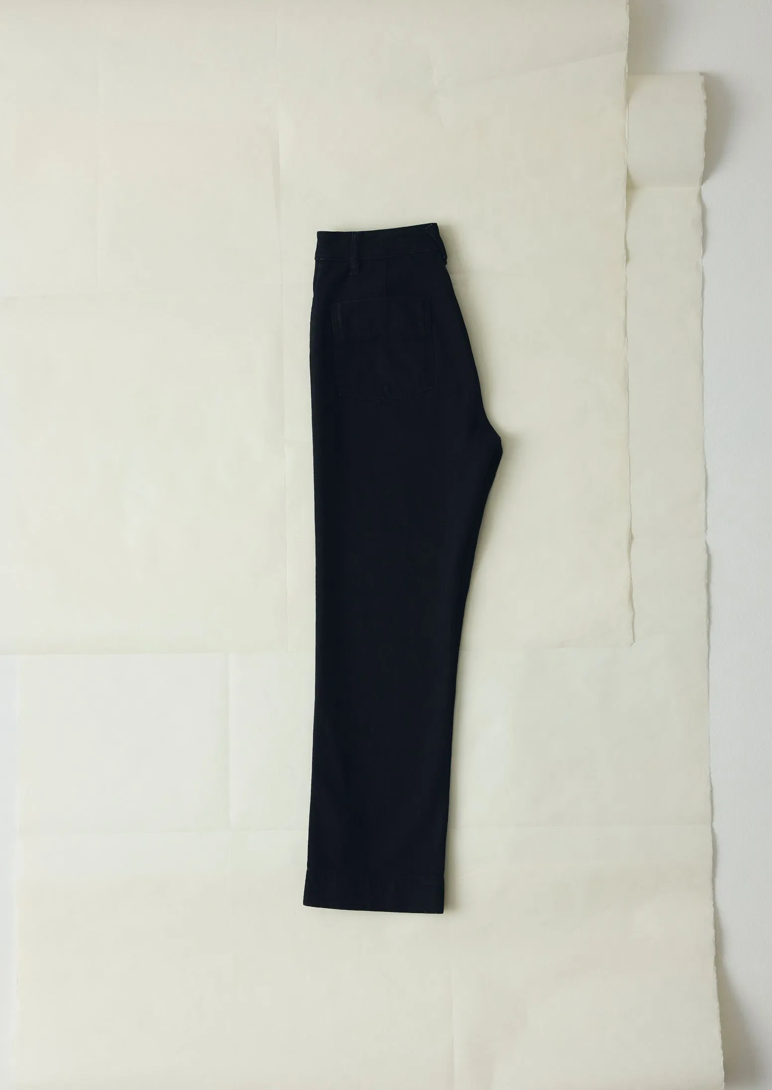 Denim Slim Pants | Carbon Black Relaxed Comfort
