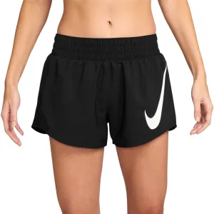 Nike One Swoosh Womens Dri-FIT Mid-Rise Loose 3" Brief-Lined Running Shorts tumble dry