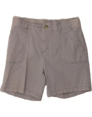 entertainment industry LEE Womens Riders Mid Rise Shorts Size 10 Medium W30  Grey Cotton